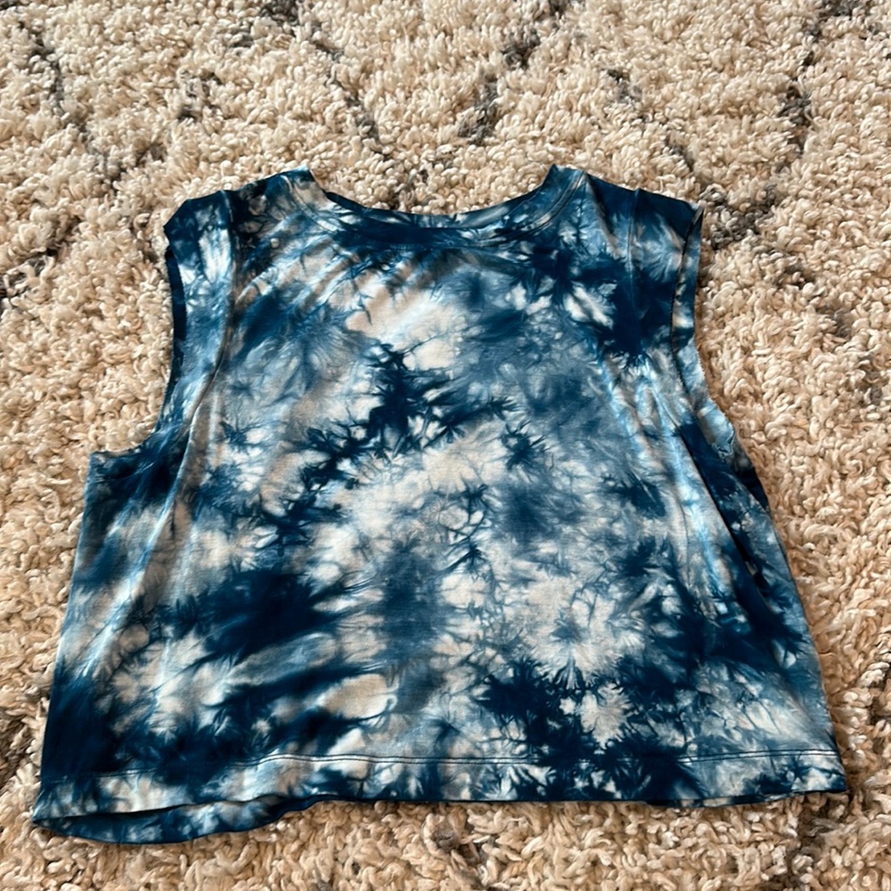Joylab tie dye print tank top